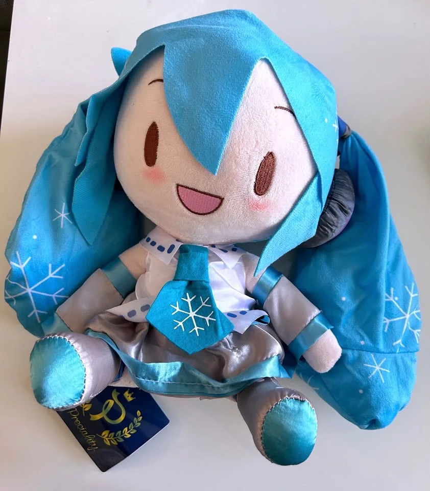 Hatsune Miku Snow Ver. Plush – 12” “New” image indicator(2)
