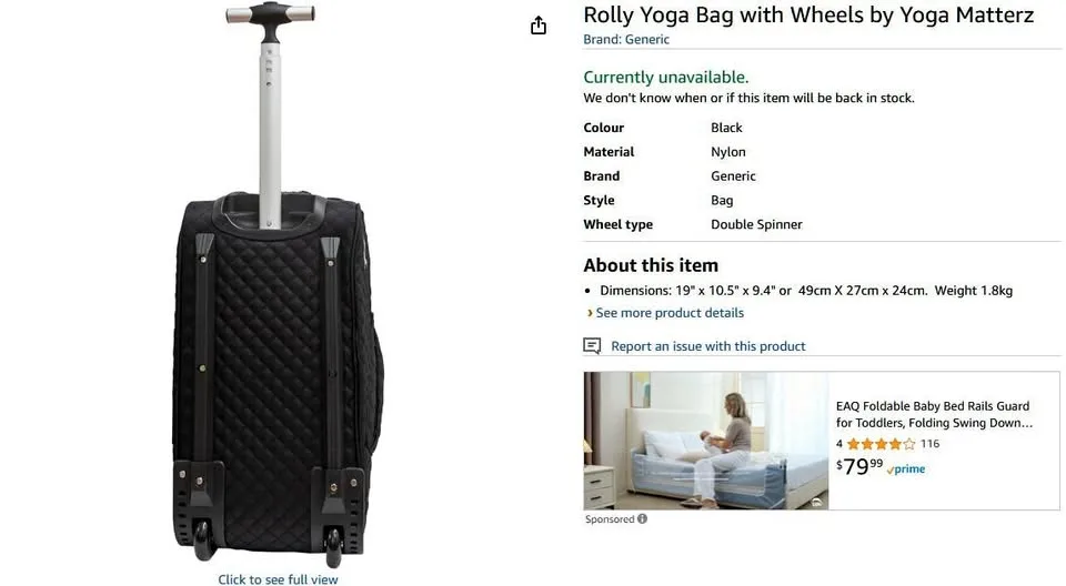 Yoga bag set of 2 thumbnail