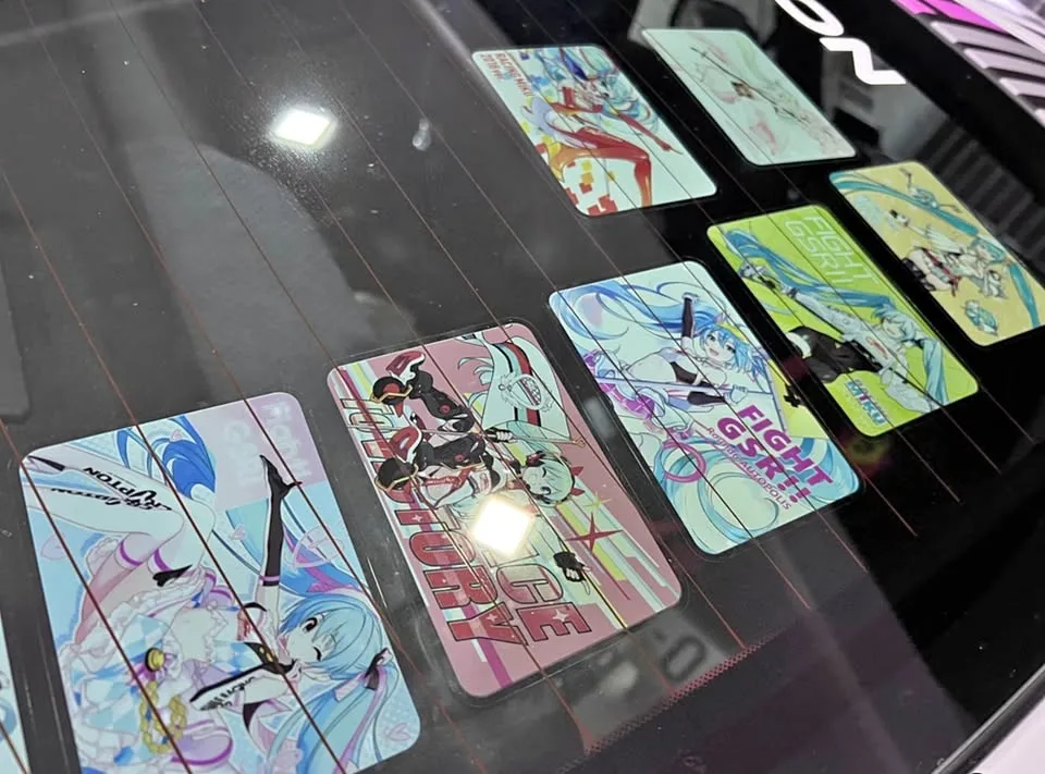 Hatsune Miku inner window stickers thumbnail