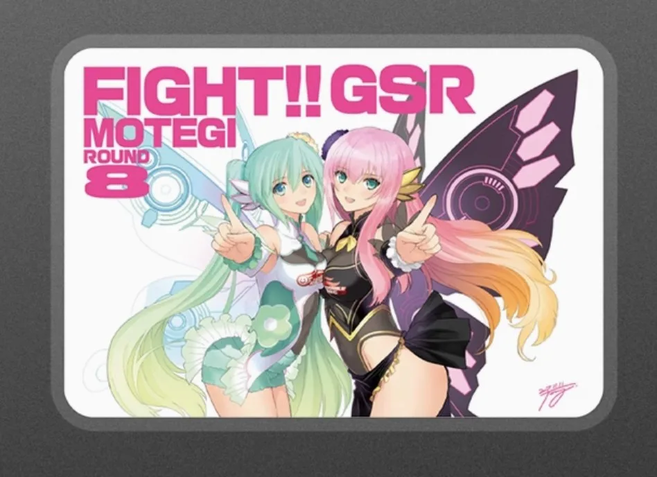 Hatsune Miku inner window stickers image indicator(5)