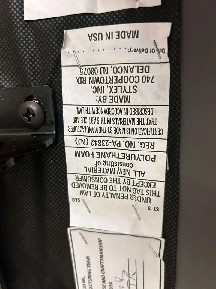 Stylex Grey Leather Office Chair image indicator(5)