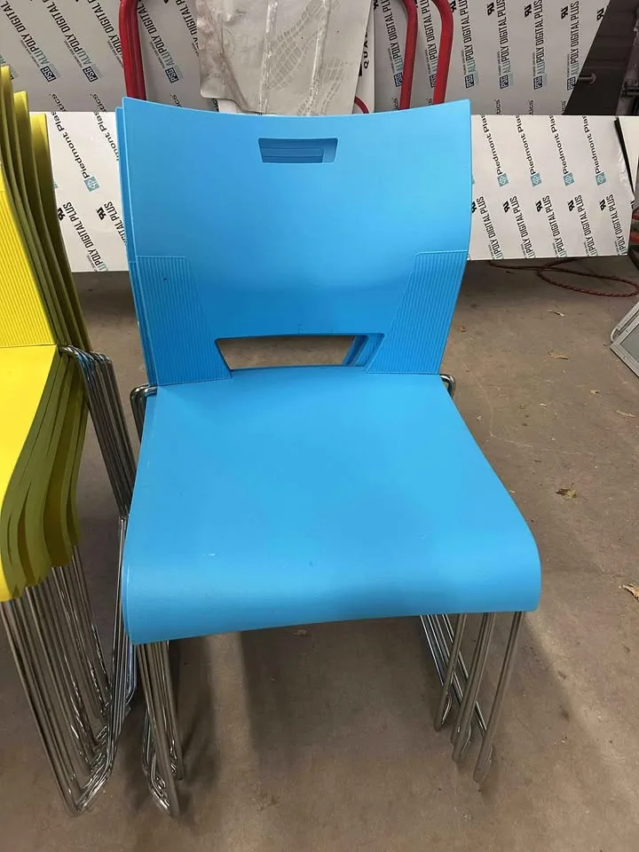 Stacking Sleigh Bottom Reception Chairs - 16 Available image indicator(3)