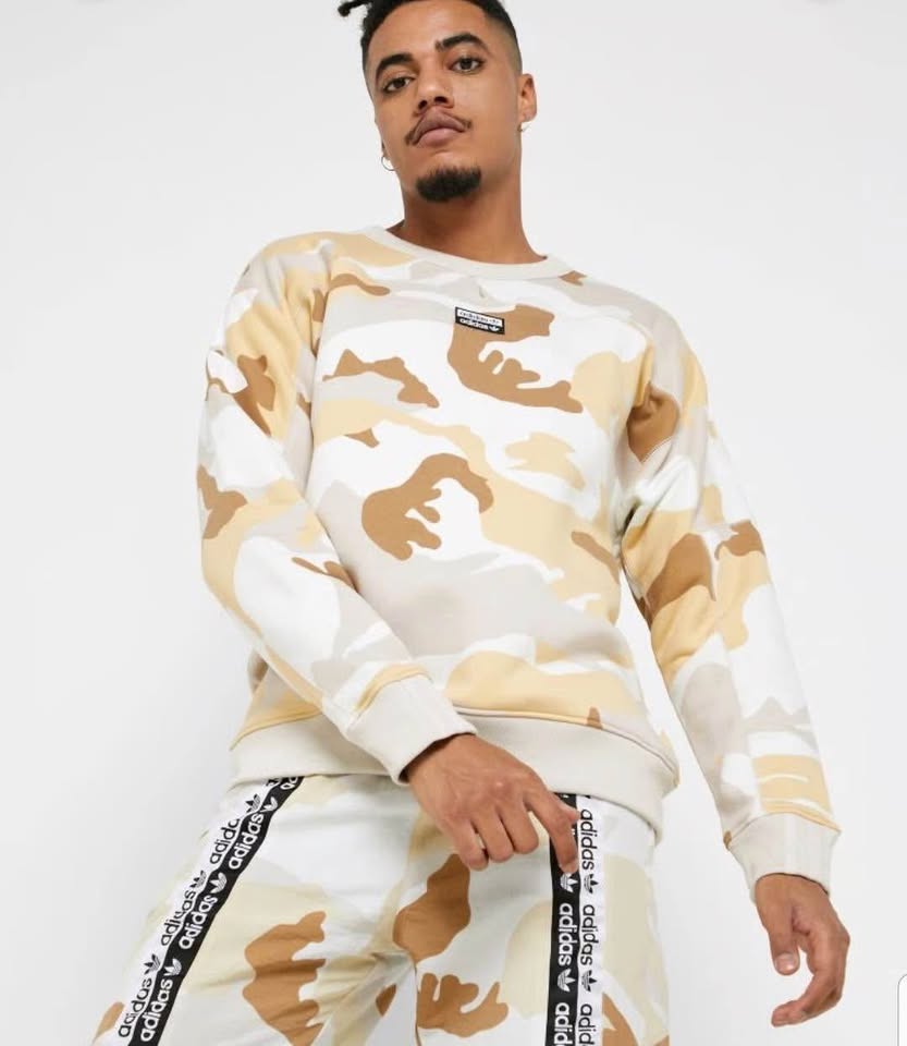 ADIDAS CAMO SWEATER - photo 2