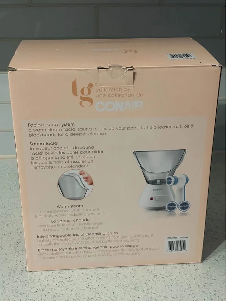 CONAIR TRUE GLOW FACIAL SAUNA image indicator(2)