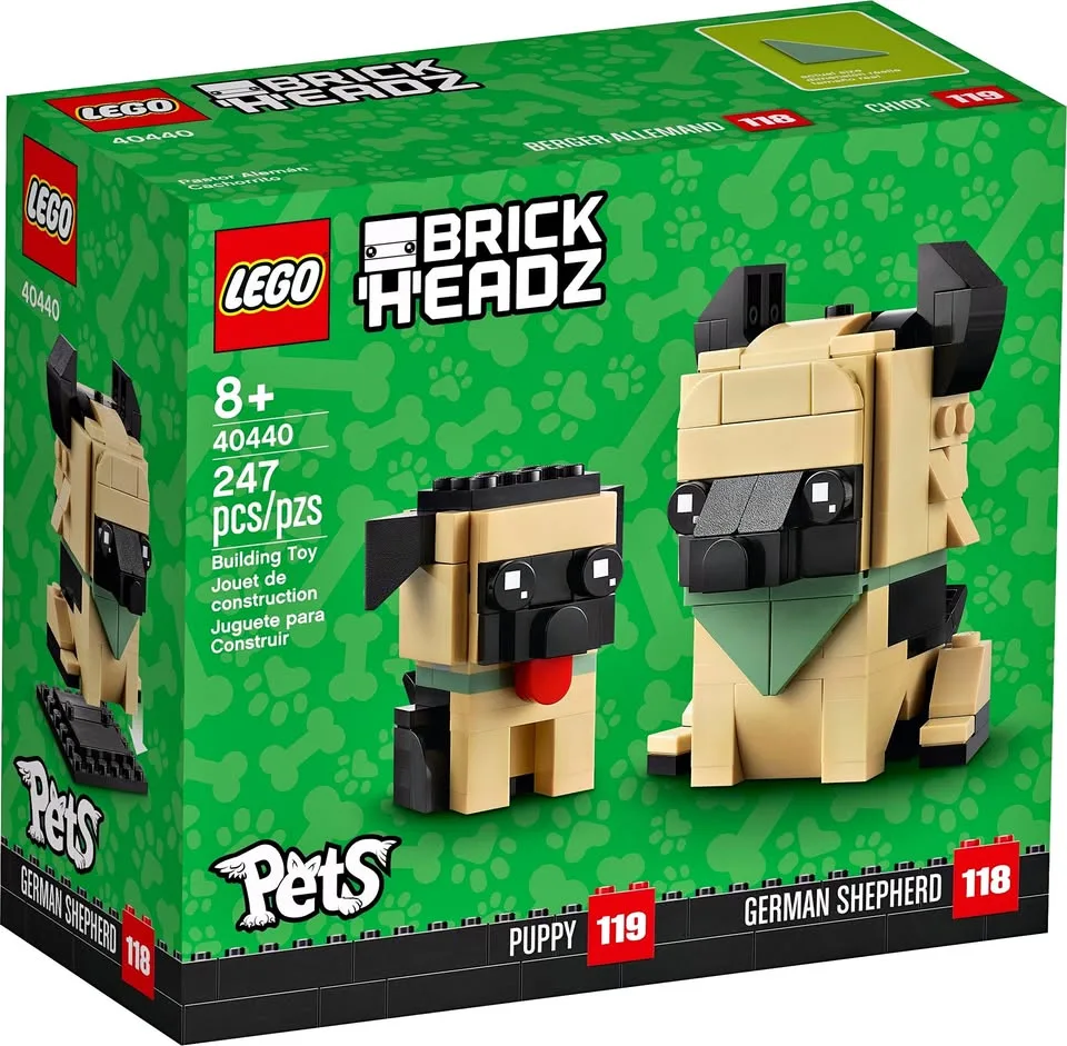 BNIB LEGO BrickHeadz: German Shepherd 40440 thumbnail
