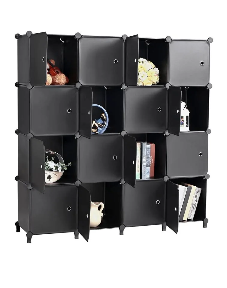 New Cube Storage Organizer, 16-Cube Modular DIY Shelf thumbnail