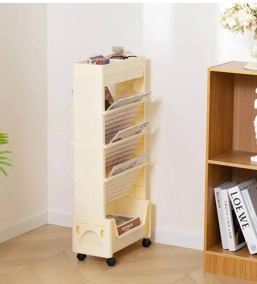 AGTEK 5 Tier Rolling Utility Cart image indicator(4)