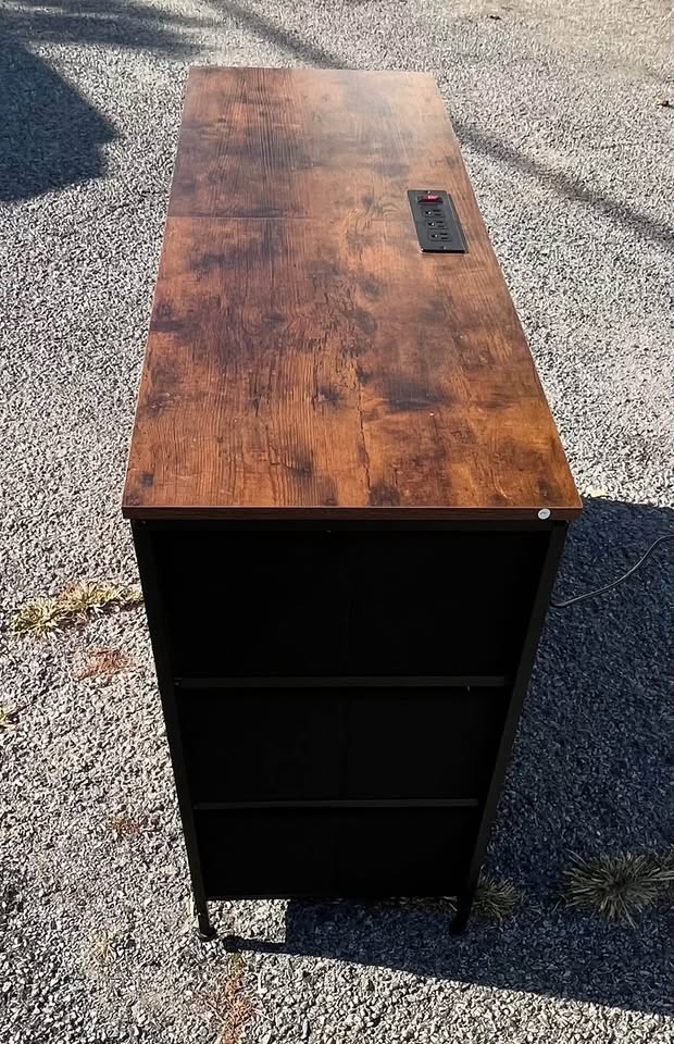 Dresser/TV Stand (fabric drawers) - photo 3