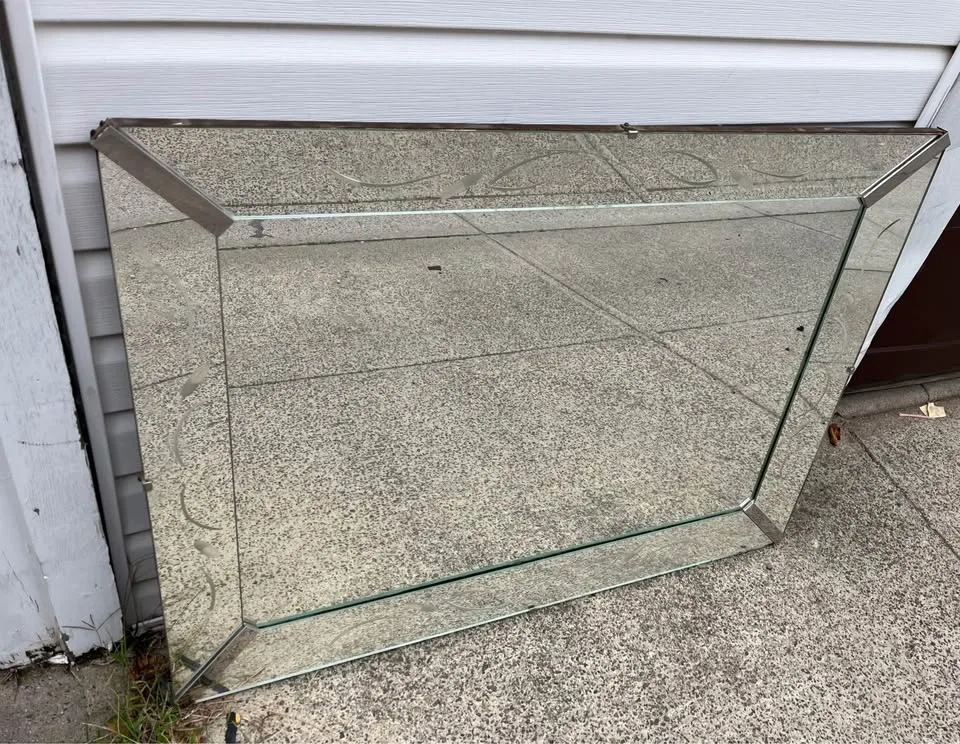 Vintage Venetian-style Mirror image indicator(2)