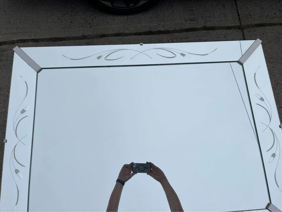 Vintage Venetian-style Mirror image indicator(7)