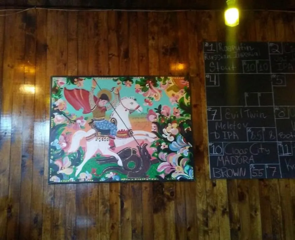 Colorful Folk Art Painting Large 4ft x 3ft image indicator(9)