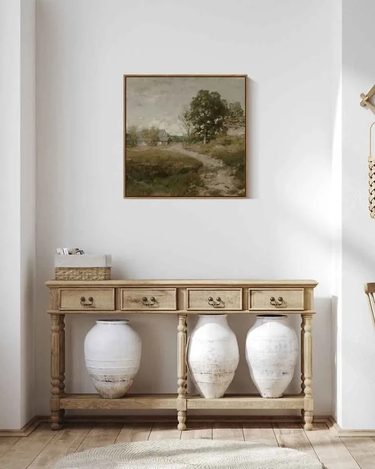 Sealed Canvas Landscape Wall Decor, 16"x16" image indicator(4)