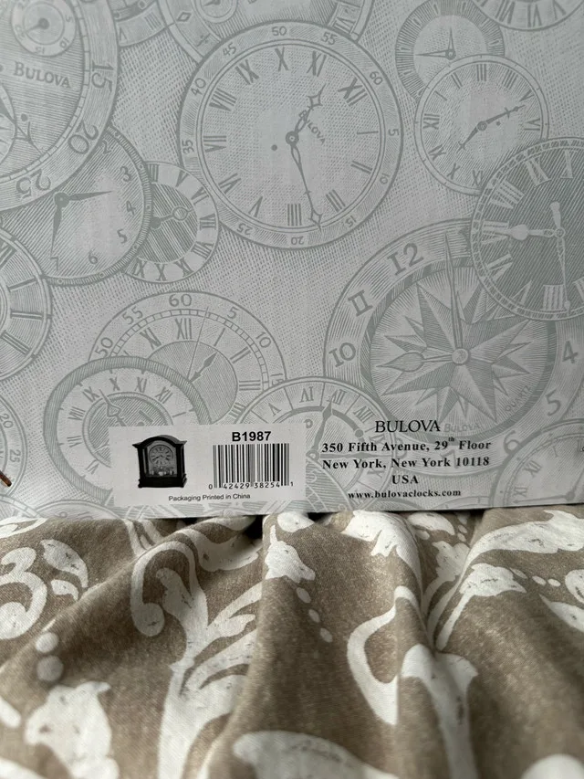 Bulova Mantel Clock B1987 image indicator(4)