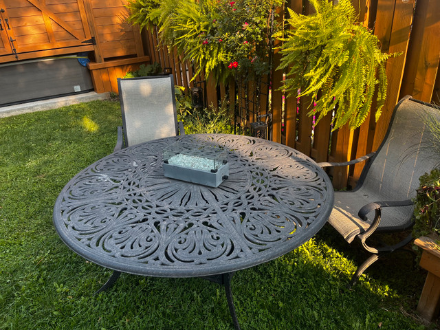 large fire table 4 seating - photo 4