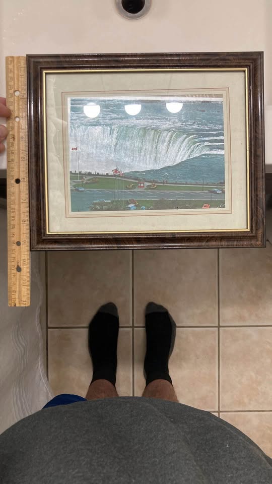 Vintage embossed foil photo Niagara Falls - photo 3