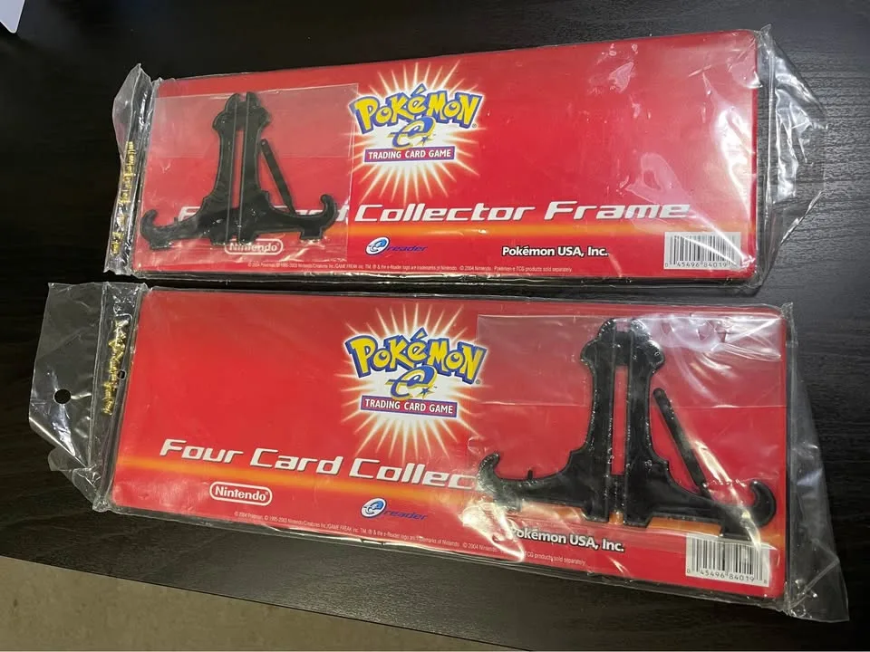 Sealed Pokemon Four Card Collector Frames Acrylic 2004 image indicator(3)