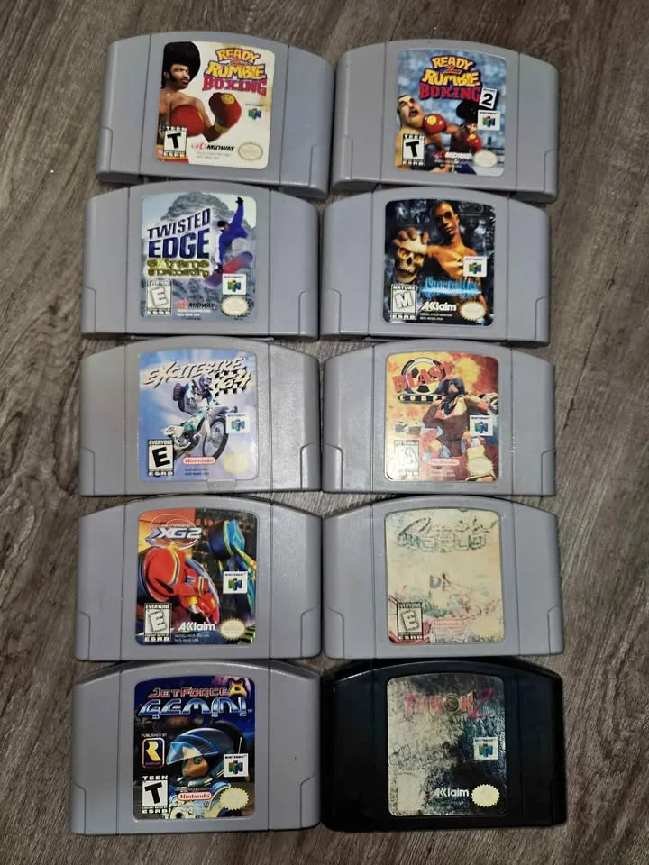 Nintendo 64 Game Lot – 10 Games thumbnail