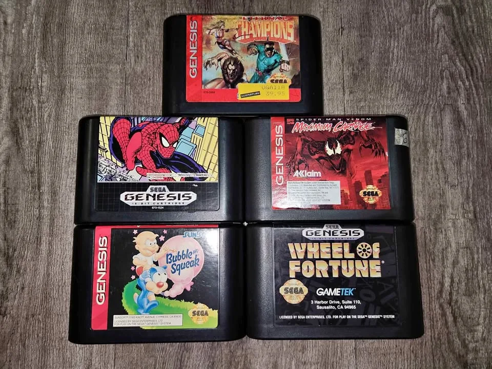 Sega Genesis Cartridges $70 for Lot thumbnail