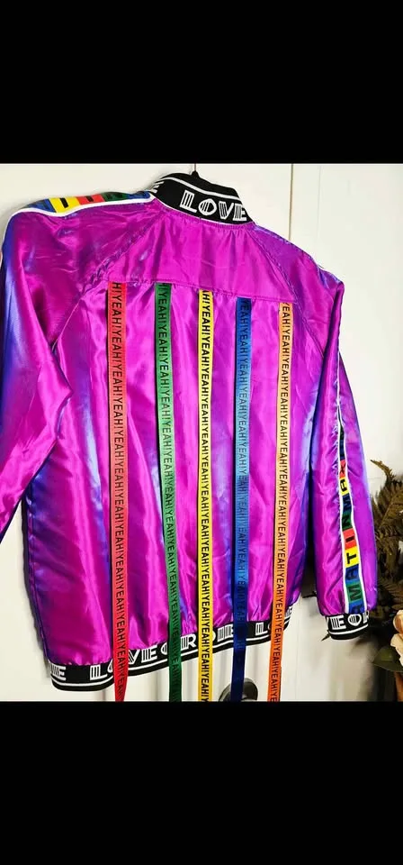 Womens S Japanese Sukajan Dragon Bomber Jacket image indicator(7)