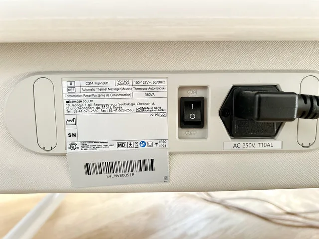 CERAGEM V4 Therapeutic Thermal Massager/ Made in KOREA image indicator(8)