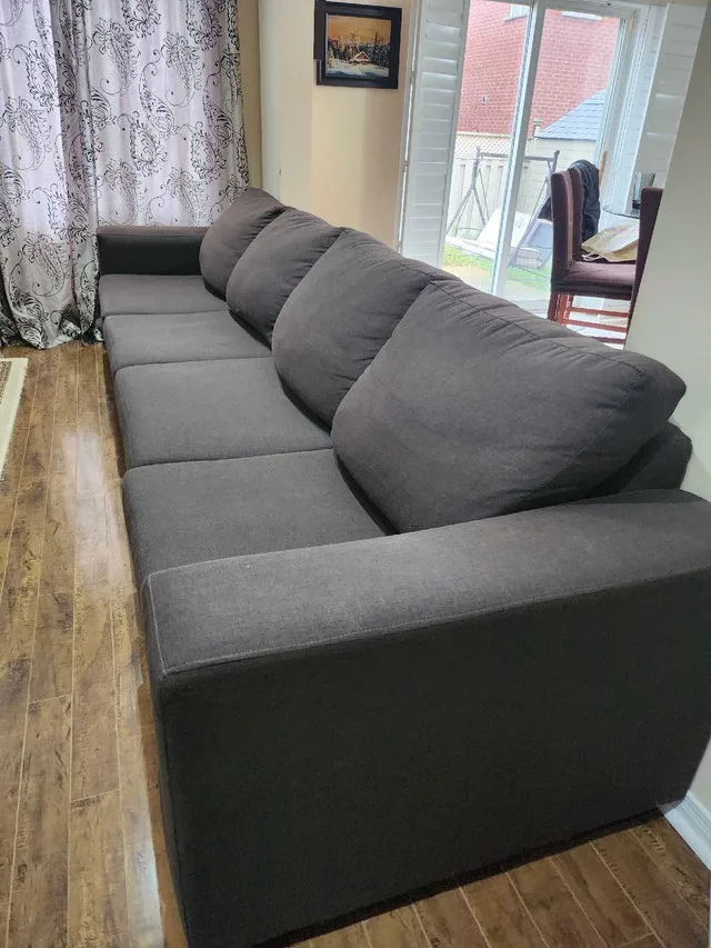 Brown Sofa 4 seats thumbnail