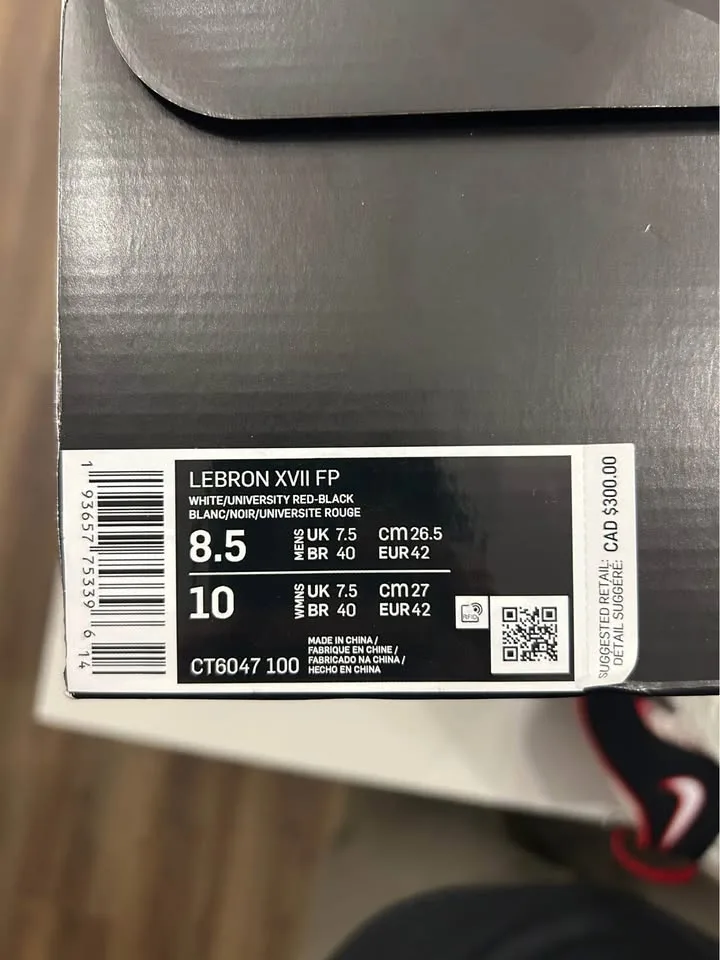 Brand New Lebron 17 Graffiti size 8.5 image indicator(5)