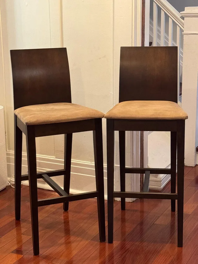 Bar Stools (2 Pairs) – Solid & Stylish thumbnail