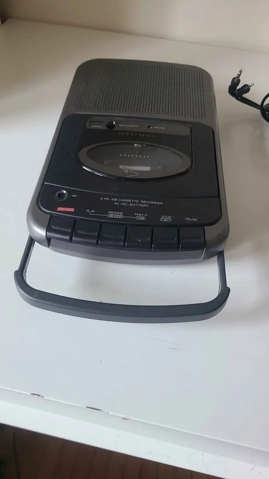 Optimus CTR-109 Cassette Recorder w/ Microphone image indicator(6)