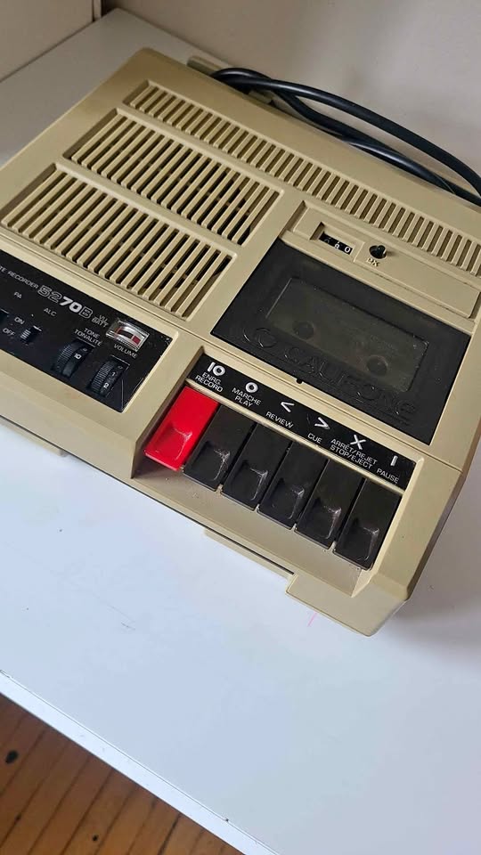Vintage Califone 5270B Cassette Recorder – works great!