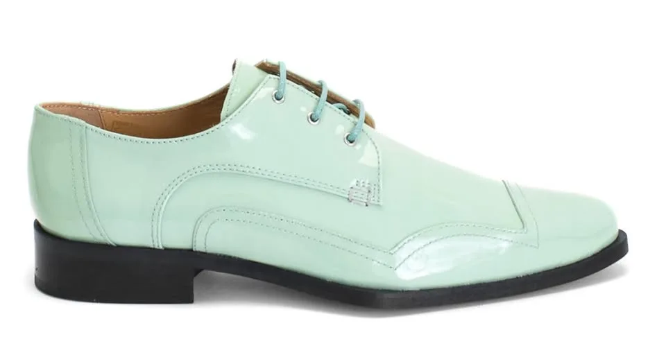 Fluevog Modvogs: Dandolos M12 Mint Derby Shoe image indicator(4)