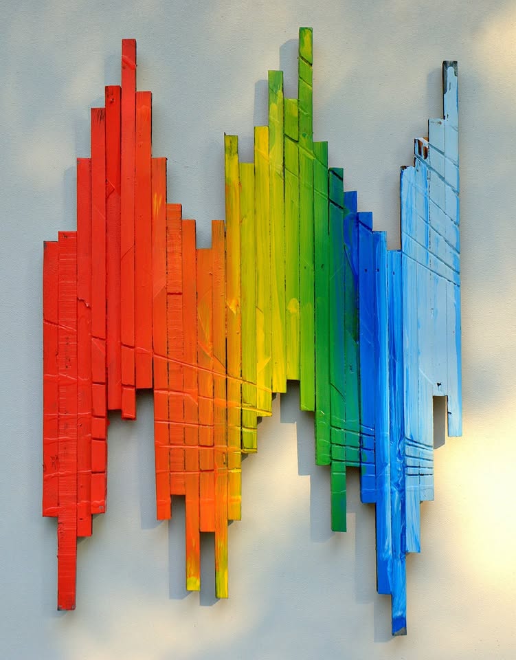 Wall Art Oak and Cherry Hangings