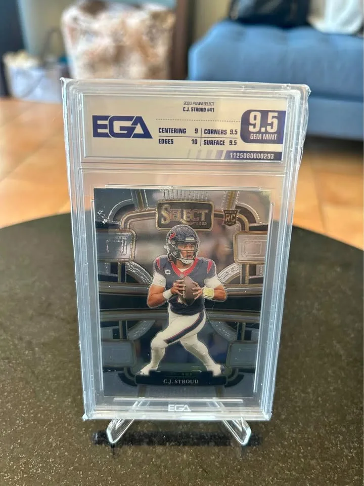 2023 Panini Select C.J. Stroud RC EGA 9.5 thumbnail