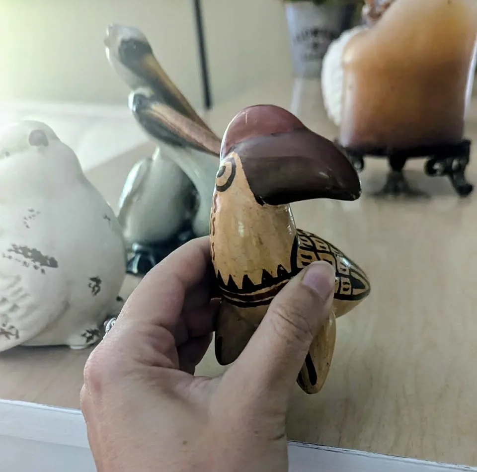 Lot of 3 fun Bird Figurines image indicator(5)