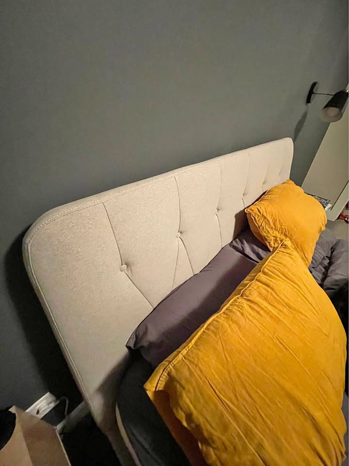 Queen Bed Frame- mattress included