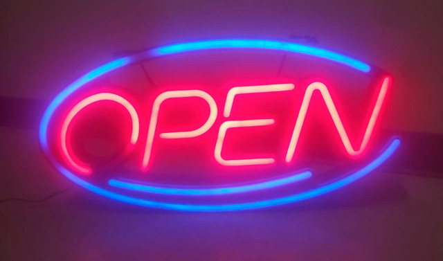 Neon Open Sign