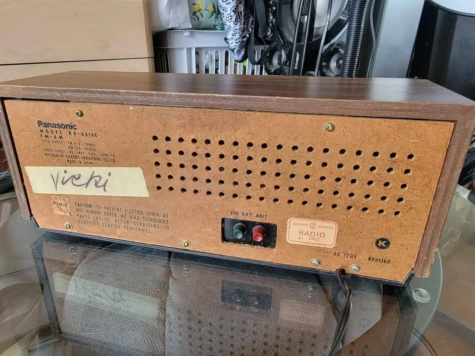 🧡 Vintage Panasonic radio model RE-6513C (1976) image indicator(8)