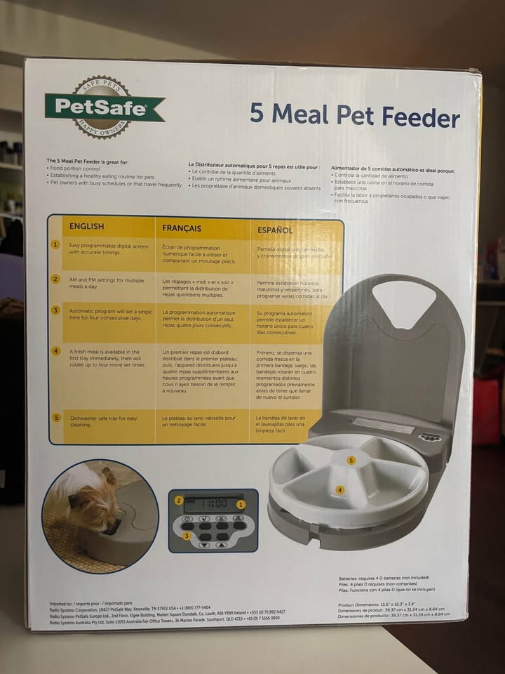 Pet auto feeder - photo 2