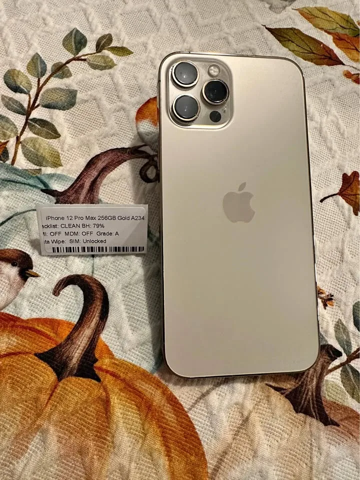 iPhone 12 Pro Max 256GB Unlocked thumbnail