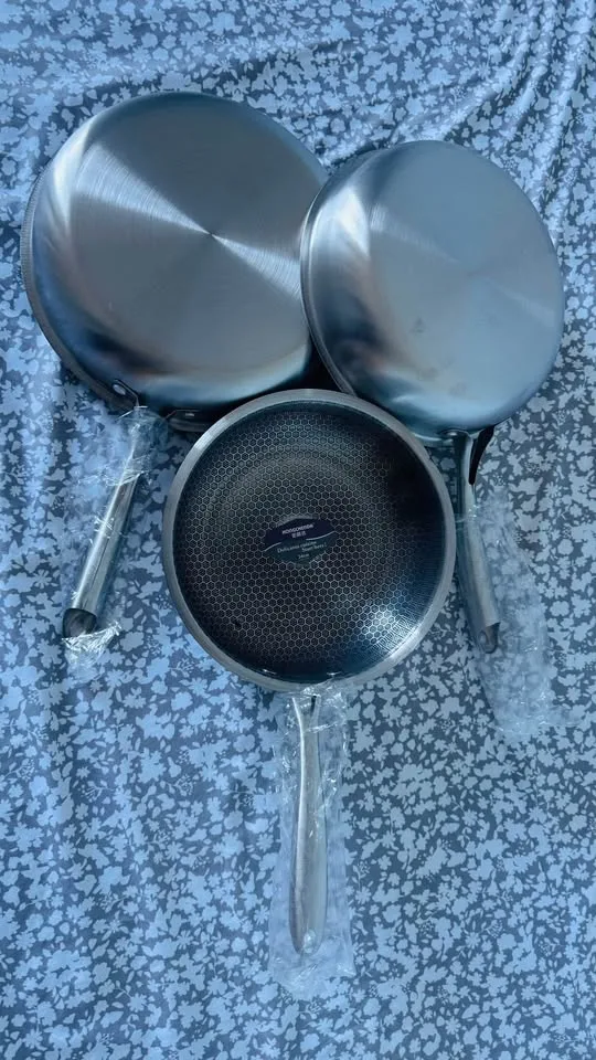 Non-stick Honeycomb Wok ,only cash , no return no exchange image indicator(4)