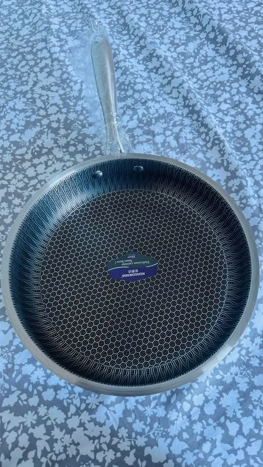 Non-stick Honeycomb Wok ,only cash , no return no exchange image indicator(6)