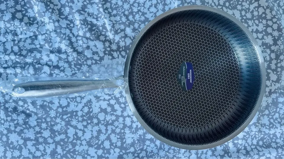 Non-stick Honeycomb Wok ,only cash , no return no exchange image indicator(7)