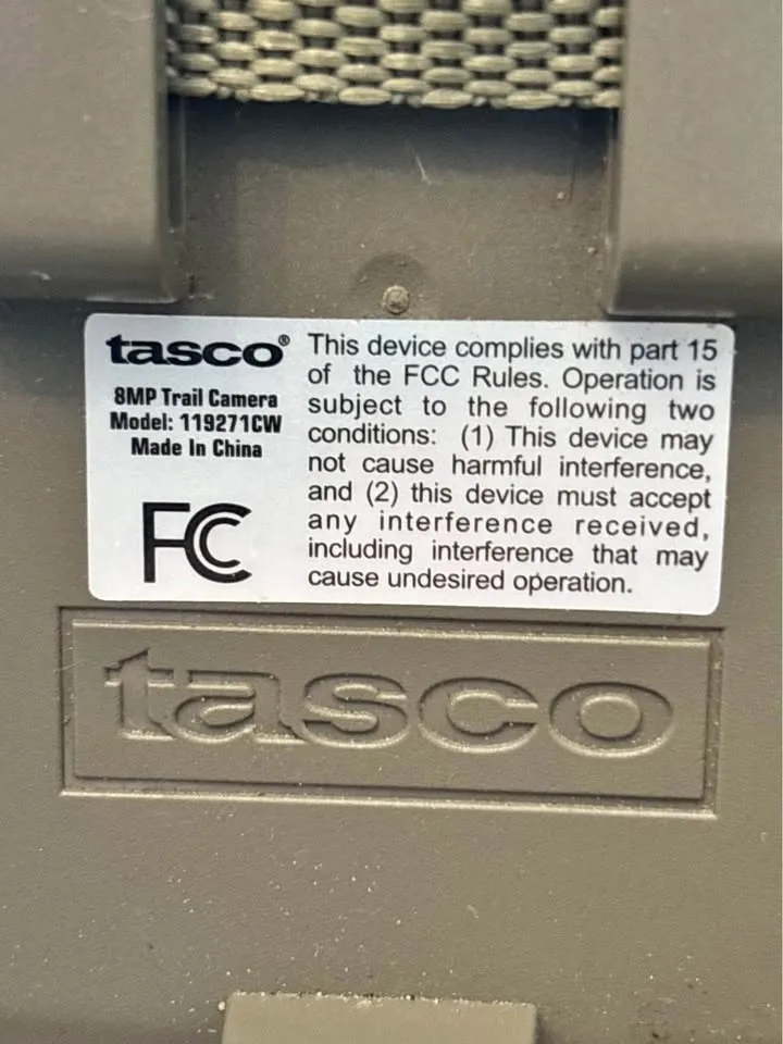 Tasco Trail Camera image indicator(3)