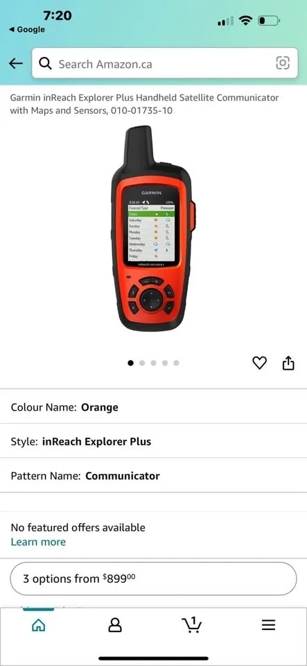 Garmin iN Reach Explorer plus GPS image indicator(3)