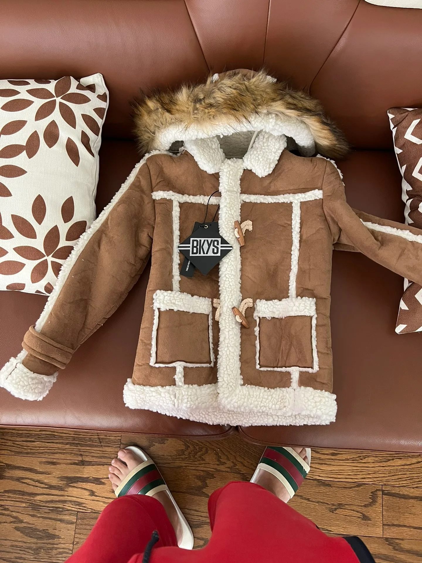 Kids Fur Jacket image indicator(3)