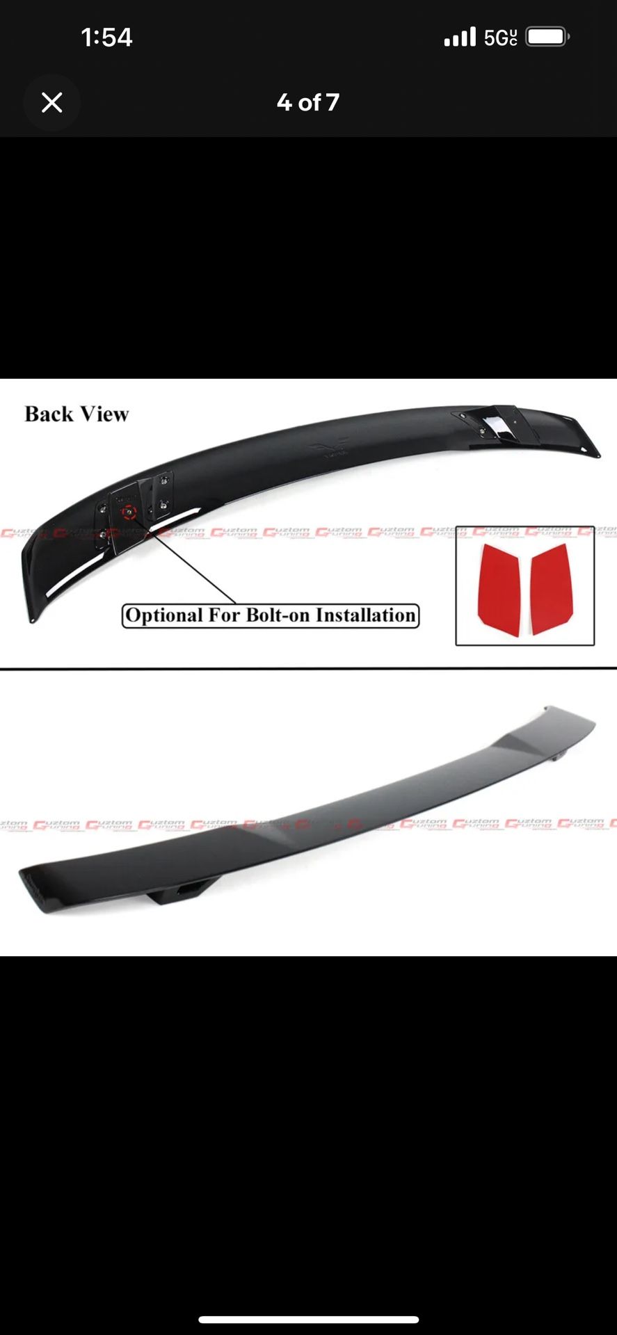 Yofer V2 Rear Spoiler