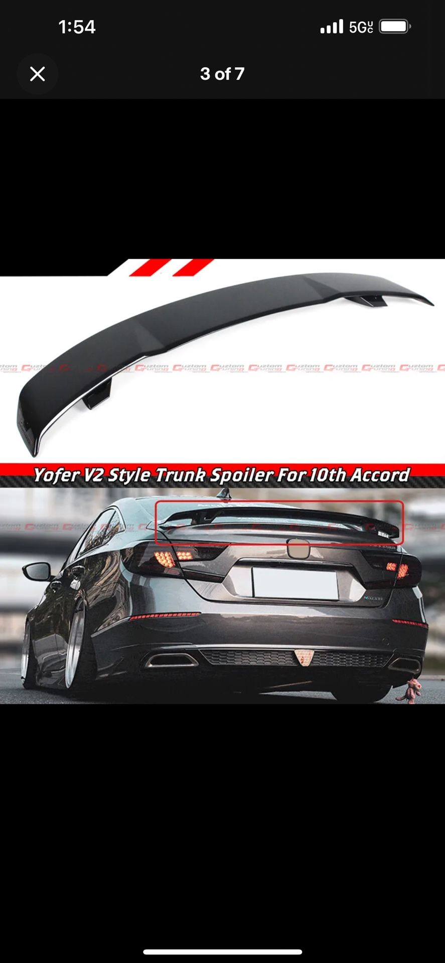 Yofer V2 Rear Spoiler - photo 2