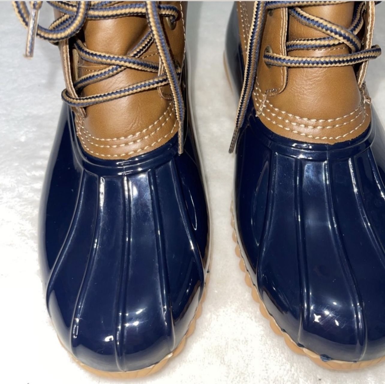Totes Brown and Navy Women’s Duck Boots - photo 5