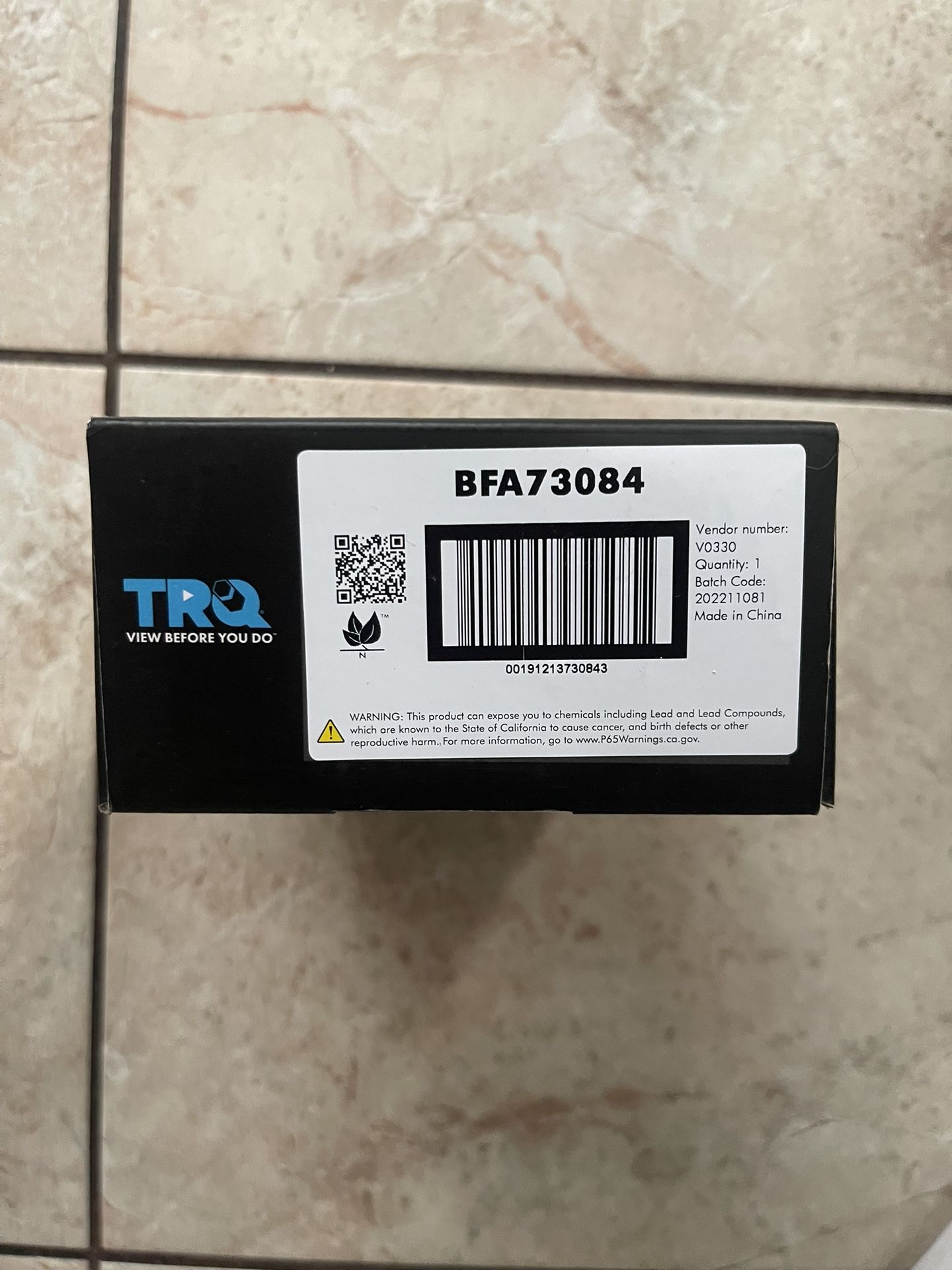 TRQ BFA73084 Nissan Infiniti Front Ceramic Brake Pads - photo 2