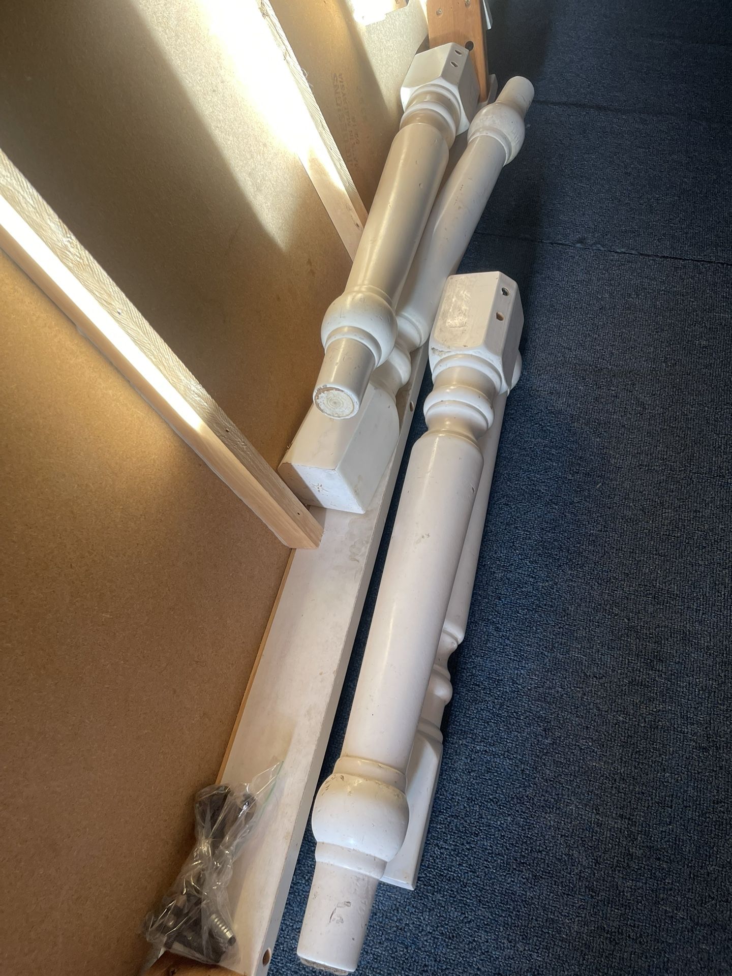 Farmhouse Style White Tile Kitchen Table Only - photo 2