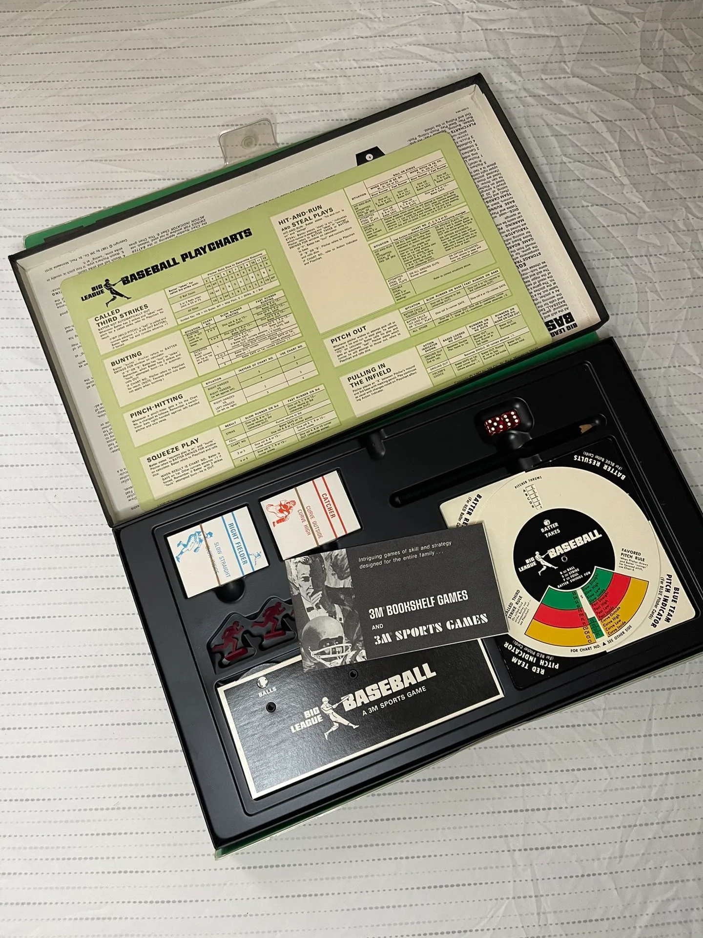 Vintage 1966 Big League Baseball 3M Sports Game image indicator(3)